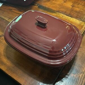 Brand new! Pampered Chef Stoneware baking dish